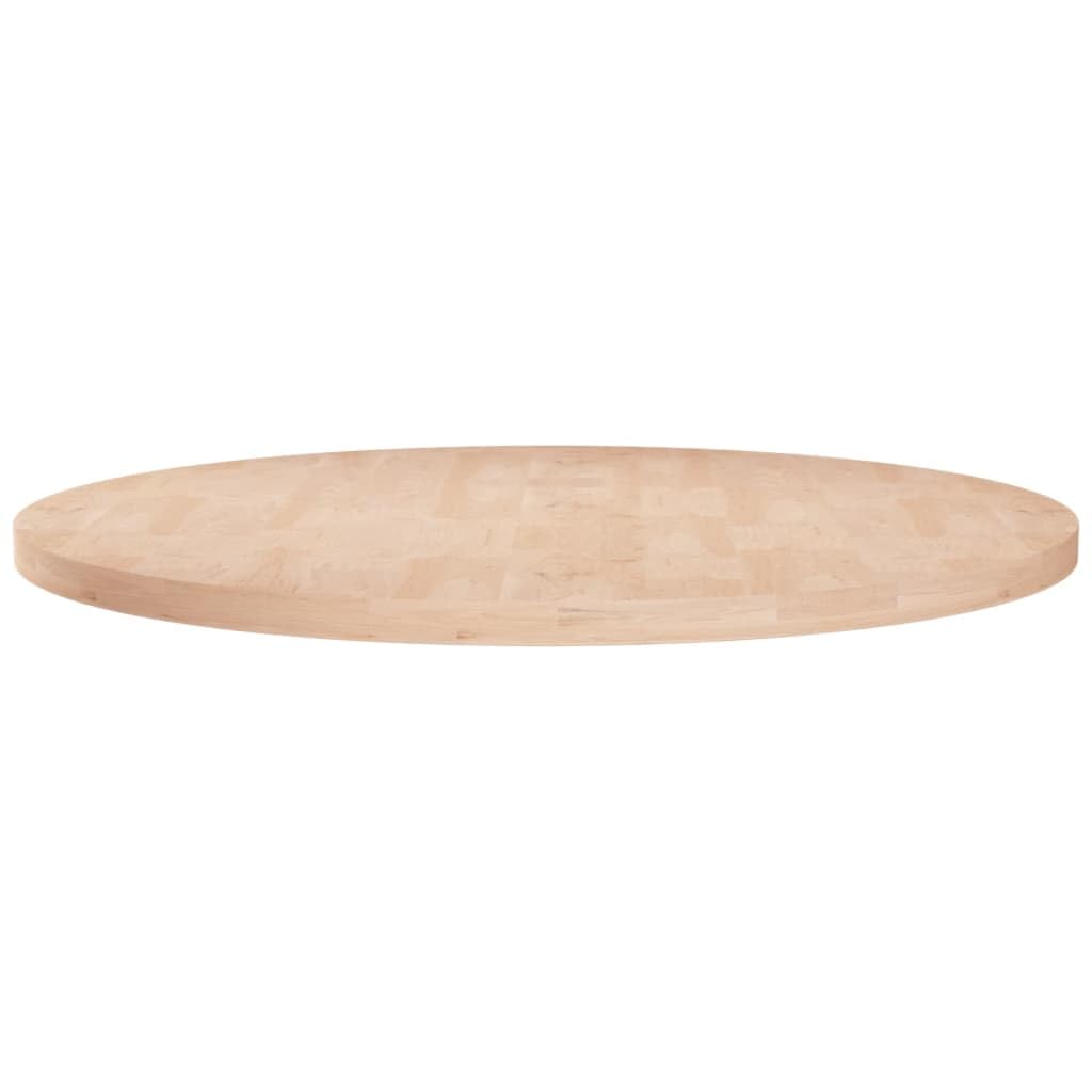 vidaXL Tischplatte Eiche Rund Massivholz – Ø70cm Unbehandelt. Runde Massivholzplatte aus Eiche, Ø70cm, dient als unbehandelte Tischoberfläche.