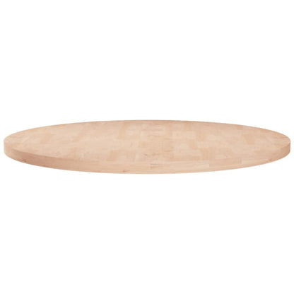vidaXL Tischplatte Eiche Rund Massivholz – Ø70cm Unbehandelt. Runde Massivholzplatte aus Eiche, Ø70cm, dient als unbehandelte Tischoberfläche.