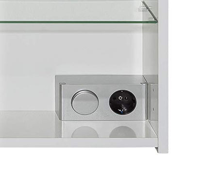 Schildmeyer 132253 Spiegelschrank – Weiss, 120x16x71 cm