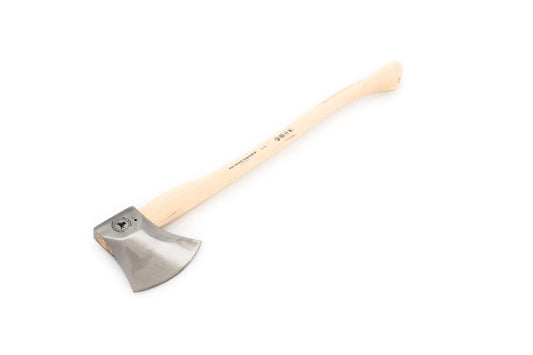 OCHSENKOPF Sportaxt OX 440 H-2708 – 800mm Kuhfuss mit Stahlkopf und Holzstiel. Für präzises Holzspalten.