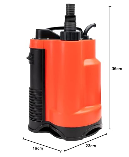 Grafner Drainage Schmutzwasserpumpe – 400W Flachabsaugend
