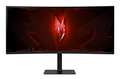 Acer Nitro XV345CURV3 Gaming Monitor 34 Zoll QHD 180Hz Curved
