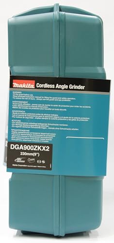 Makita DGA900ZKX2 Akku-Winkelschleifer - 2x18V ohne Akku/Lader im Koffer