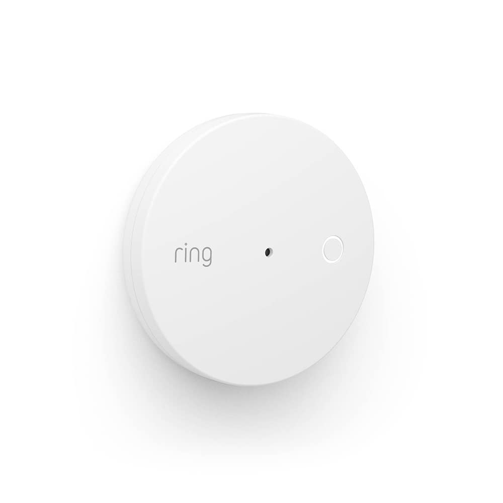 Ring Alarm-Glasbruchsensor für Fenster und Glastüren – KI-Erkennung von Glasbruchgeräuschen, 7,6 m Reichweite
