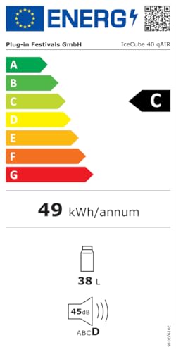 PLUG IN FESTIVALS Kompressor Gefrierbox Kühlbox - 40L