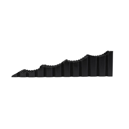Milenco Quattro Level Auffahrkeil – 2er Set Schwarz