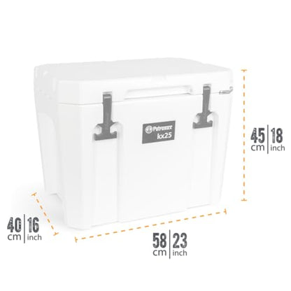 Petromax KX25 Passive Outdoor Kühlbox – 25 Liter Weiss