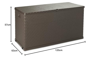 Toomax Multibox Rattan 420 Garten Kissenbox - Braun