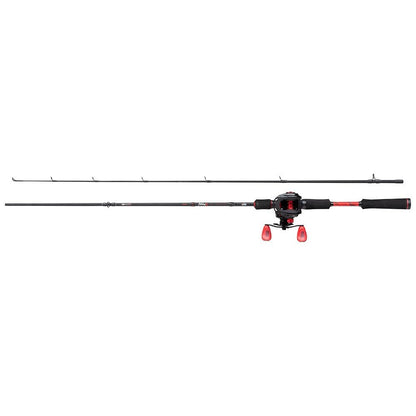 Abu Garcia MAX X Raubfisch Baitcast Combo - Black/Red
