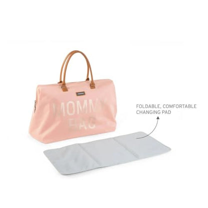 Childhome Mommy Bag Wickeltasche Rosa/Gold