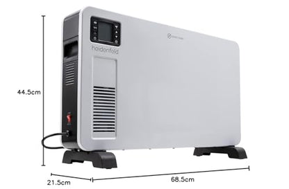 Heidenfeld EK100 Konvektor Heizung elektrisch - 2300 Watt