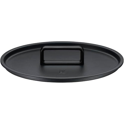 WMF Flavour Bräter oval Gusseisen – 34x28 cm Schwarz Induktion