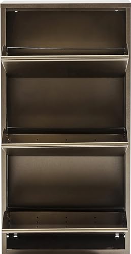 Kare Design Caruso Schuhschrank Bronze - Schmal