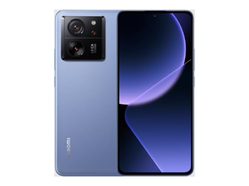 Xiaomi 13T Pro - 512GB Alpine Blue Smartphone. Blaues, rechteckiges Mobiltelefon. Ermöglicht mobile Kommunikation und Mediennutzung mit 512GB Speicher.
