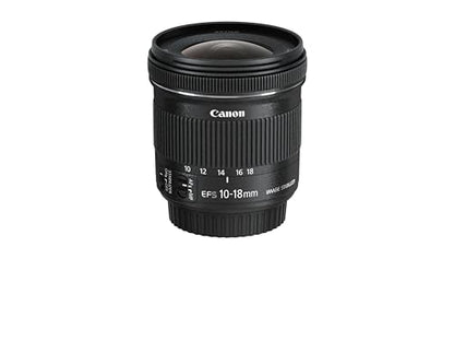 Canon EF-S 10-18mm F4.5-5.6 IS STM Ultraweitwinkel Objektiv Schwarz