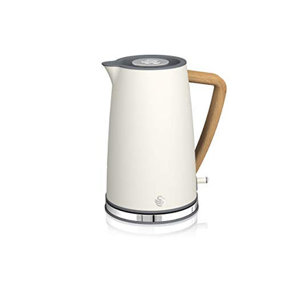Swan Nordic Frühstücksset – Wasserkocher, Toaster, Mikrowelle Weiss