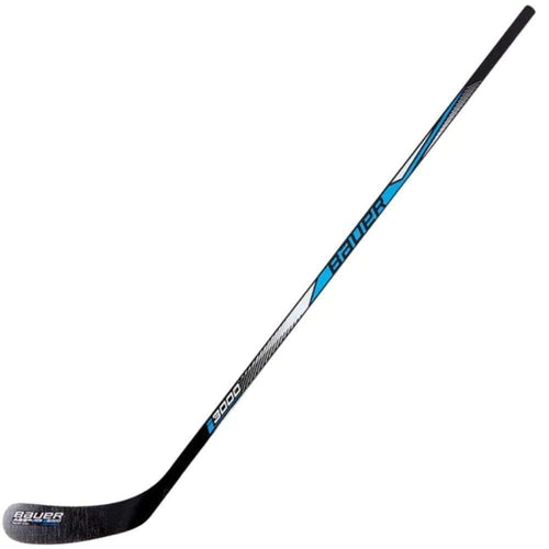 Bauer I3000 Streethockeyschläger, Schwarz, Rechtshänder