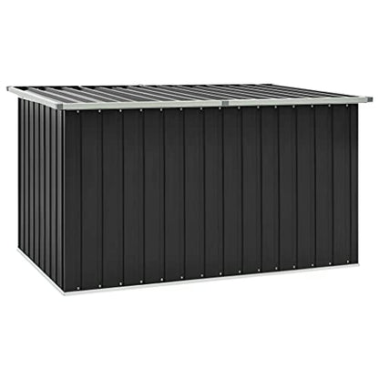 vidaXL Gartenbox 171cm - Auflagenbox Kissenbox Anthrazit