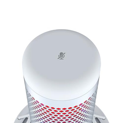 HyperX QuadCast S Mikrofon für Gaming & Streaming - Weiss