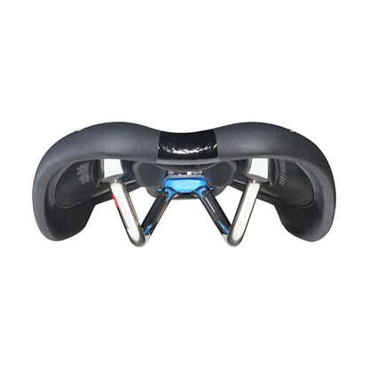 SLR Superflow Rennrad Sattel Titanium Schwarz - S3