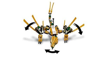 LEGO Ninjago 70666 Goldener Drache Actionfigur