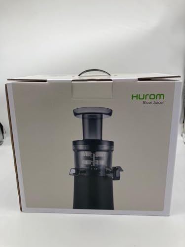 HUROM H-AA Slow Juicer Kaltpressentsafter – Dunkelsilber