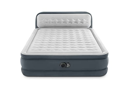 Intex DuraBeam UltraPlushHeadboard Luftbett - Queen 220V Pumpe