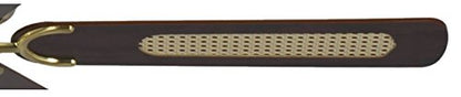 Potkuri Deckenventilator ohne Beleuchtung Messing seidenmatt 132cm