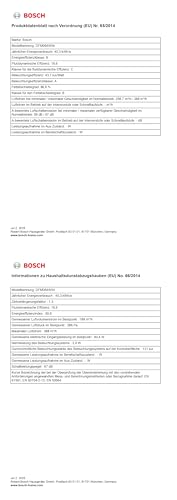Bosch DFM064W54 Serie 2 Flachschirmhaube 60cm Umluft Abluft