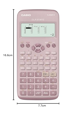 Casio fx-83GT X Wissenschaftlicher Taschenrechner - Pink