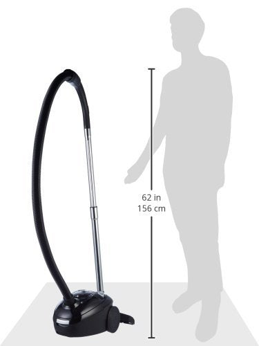 Amazon Basics VCB35B15C-1J7W-70 Staubsauger mit Beutel - Schwarz