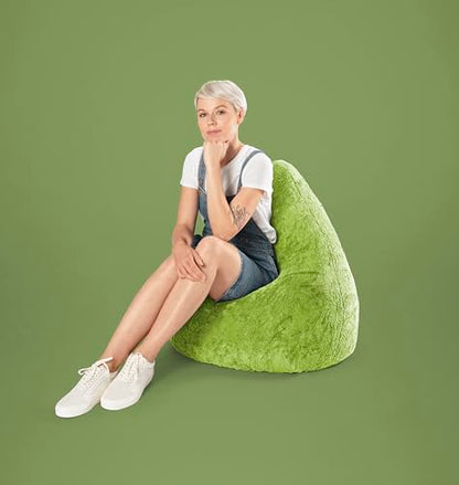 MAGMA Sitzsack Fluffy XL Grün