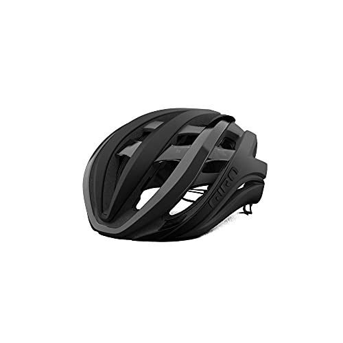 Giro Aether Spherical MIPS Fahrradhelm - Matte Black S. Schwarzer, aerodynamischer Fahrradhelm. Bietet Kopfschutz durch MIPS-Technologie bei Radsportaktivitäten.
