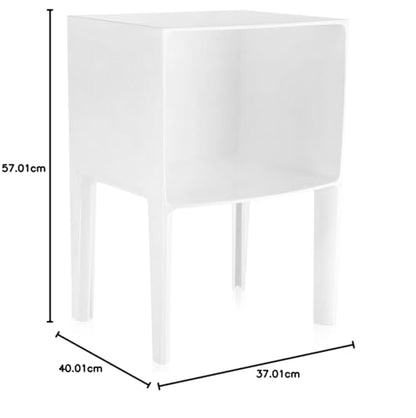 Kartell Small Ghost Buster Polycarbonat Beistelltisch - Weiss