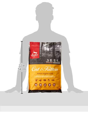 Orijen Katze und Kätzchen Speisen Katzenfutter - 5.4 kg