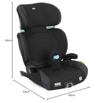 Chicco Quizy i-Size Kindersitz Isofix 100-150 cm – Schwarz