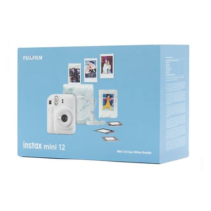 Fujifilm instax mini 12 Sofortbildkamera Bundle - Weiss