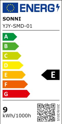 SONNI LED Lichtspiegel 100x60cm - 3 Lichtfarben, Uhr, Vergrösserung