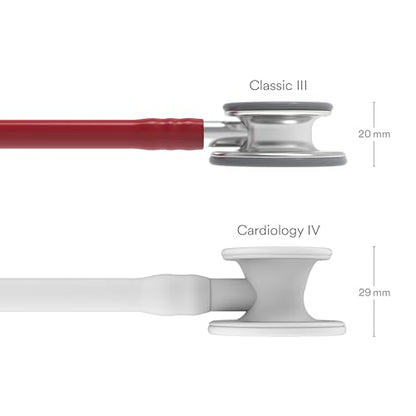 Littmann 5627 Classic III Medizinisches Stethoskop - Burgund