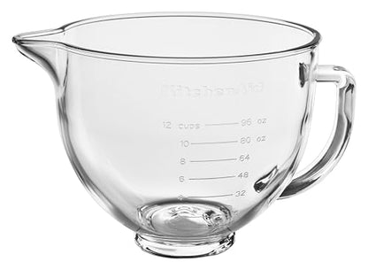 KitchenAid 4,7 L Glasschüssel für Küchenmaschine (5KSM5GB)