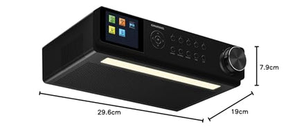 Grundig GKR1060 DKR 3000 Küchenradio BT DAB+ WEB - Schwarz