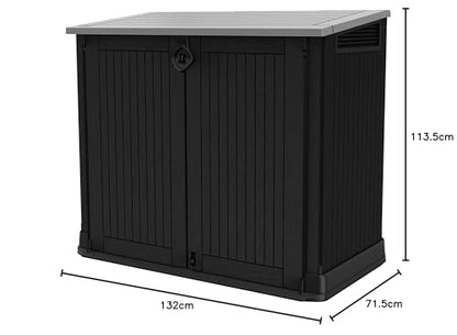 Keter Store it Out midi Multifunktions-Gartenbox - Schwarz