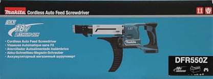 Makita DFR550Z Akku-Magazinschrauber - 18V Solo 25-55mm