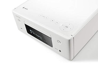 Denon CEOL N-10 Kompaktanlage, HiFi Verstärker mit 2-Wege Lautsprechern, CD-Player, Internetradio, Musikstreaming, HEOS Multiroom, Bluetooth, WLAN, AirPlay 2, Alexa Kompatibel, 2 Optische TV-Eingänge