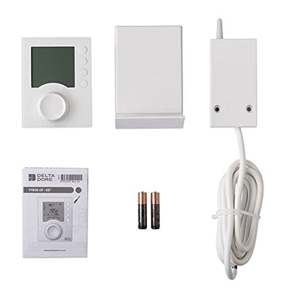 Delta Dore Tybox 1137 Thermostat - 6053064, weiss
