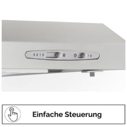 PKM UBH5000H2 Unterbauhaube – Silber 60cm extraflach