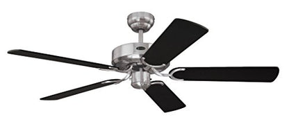 Cyclone 132cm Deckenventilator - Gebürsteter Stahl