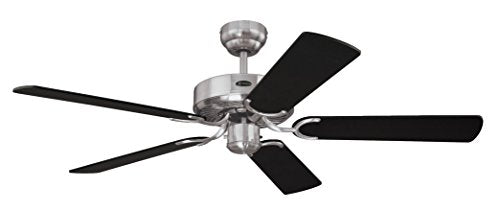 Cyclone 132cm Deckenventilator - Gebürsteter Stahl