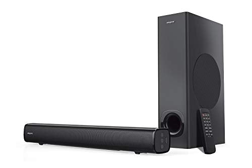 Creative Stage 2.1 Soundbar mit Subwoofer - Schwarz