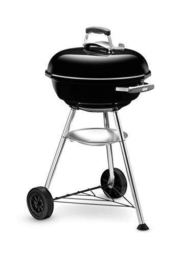 Weber Compact Kettle Holzkohlegrill - 47 cm Schwarz